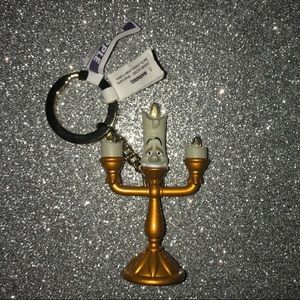 New Disney Parks beauty and the beast keychain